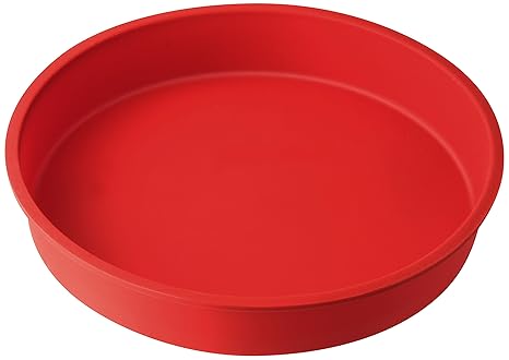 Dr. Oetker Rundform Ø 26 cm Flexxibel, Obstkuchenform aus Silikon, Tortenbodenform für eindrucksvolle Kreationen, hochwertige