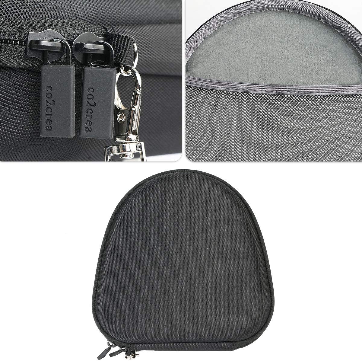 co2CREA Hard Storage Case Compatible with Sony WH-CH520 / WH-CH720N / WH-1000XM6 / WH-1000XM5 / WH-1000XM4 Wireless Noise Canceling Headphones,Travel Case Only - Image 5