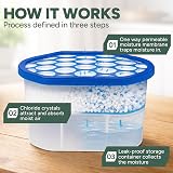 Zuvo 500ml Dehumidifier Pack of 10 | Disposable Moisture Absorbers view 7