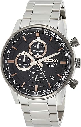 Seiko Reloj Cronógrafo para Unisex Adultos de Cuarzo con ...