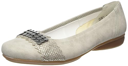 Rieker L8360 Damen Geschlossene Ballerinas