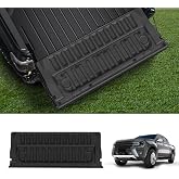 LASFIT Tailgate Mat for Ford Ranger 2026 2025 2024 Truck Tailgate Cover | TPE Durable Tailgate Protector for Work Trucks &amp; Daily Use, Anti-Slip Tailgate Liner, All-Weather Tailgate Pad Easy to Clean