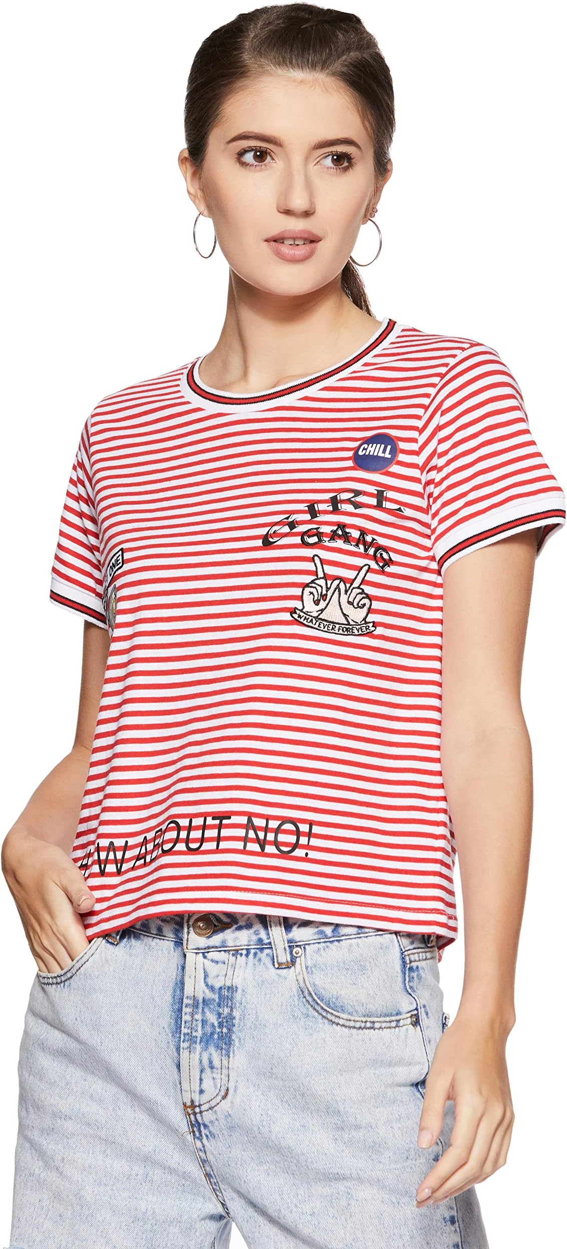 Ms Taken Women's Regular Fit Top