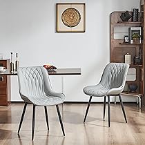 ⅱ. dining chair set JAYDEN CREATION Yuri Linen Polyester Dining Chair Set of 4