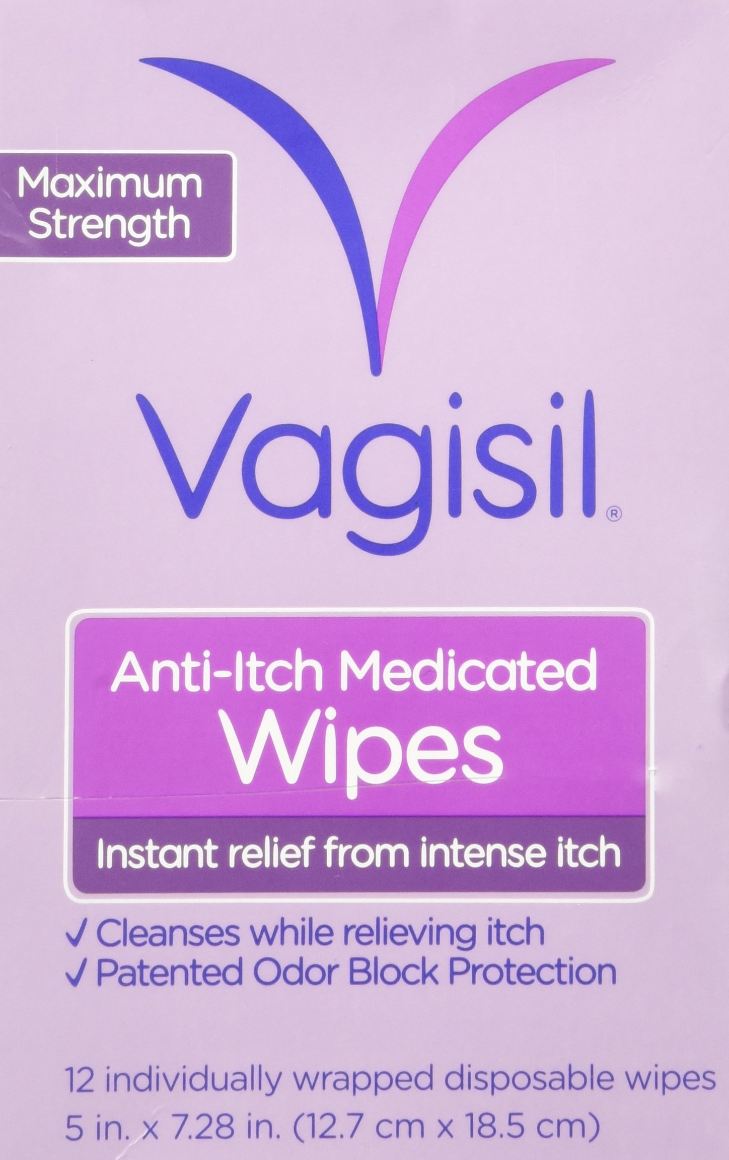 Vagisil AntiItch Medicated Wipes