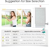 Lifetree Frosted Window Film 45x300cm Privacy Snowflake Pattern Static Cling view 9