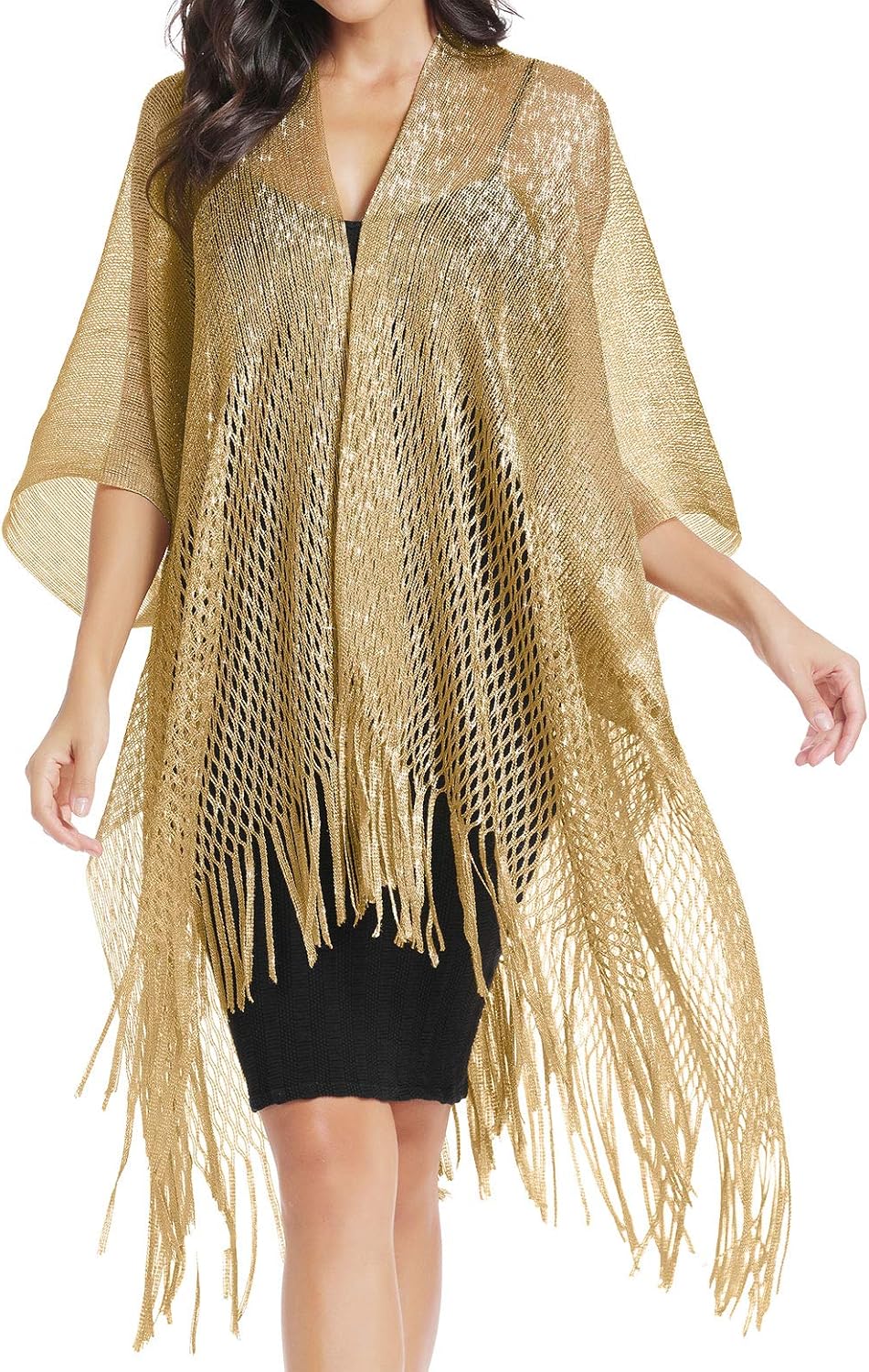 metallic swimsuit cover up