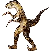Velociraptor Costume for Adults, Jurassic Dinosaur Outfit, Prehistoric Animal Jumpsuit, Dinosaur Bodysuit