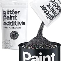 Hemway Glitter Microfine Per Resina E Poliuretano – 1/256 (0,1 Mm) Rosso Olografico, 100 G – Per Arte, Gioielli, Pavimenti