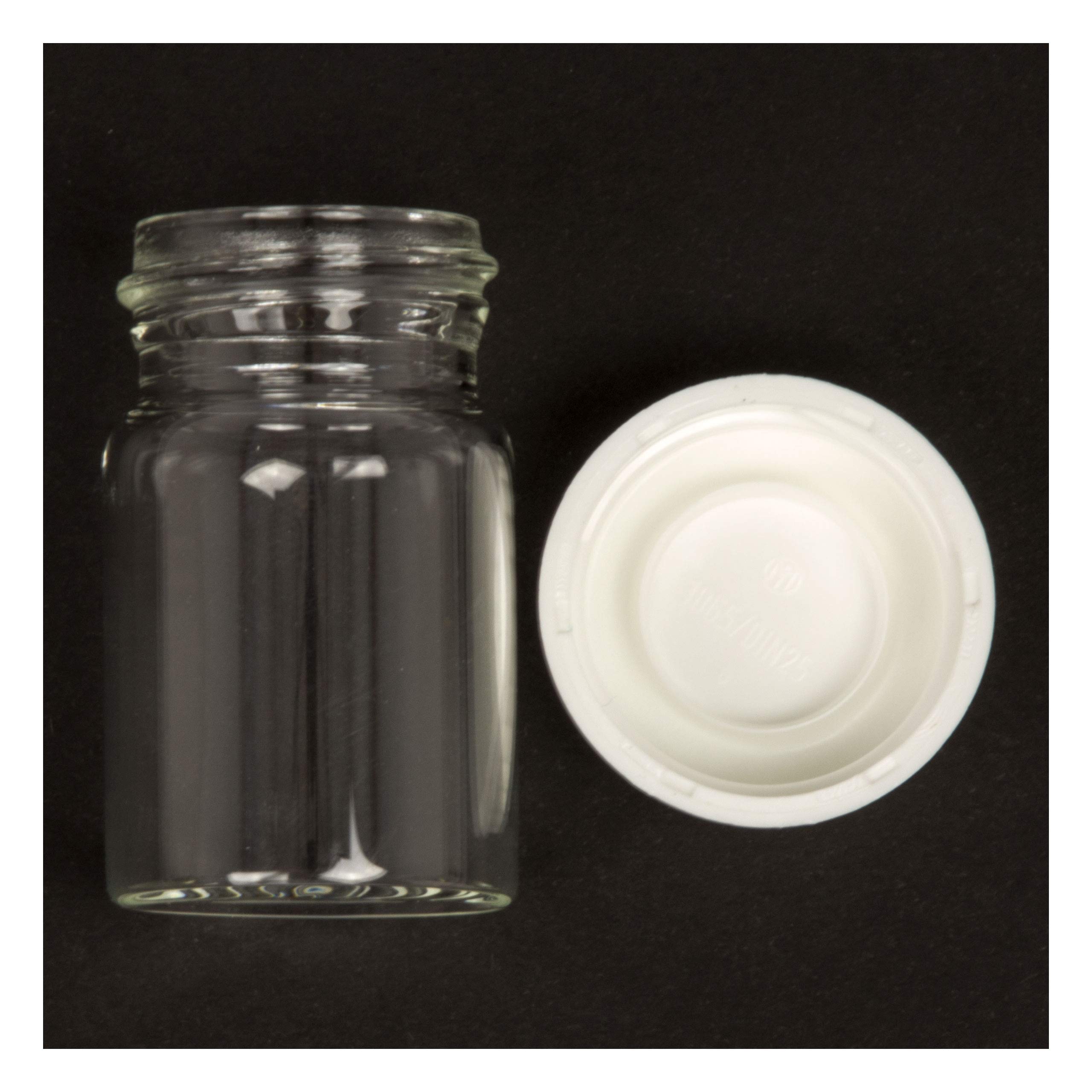 Glass 15 ml, with plastic lid Harder & Steenbeck 117350