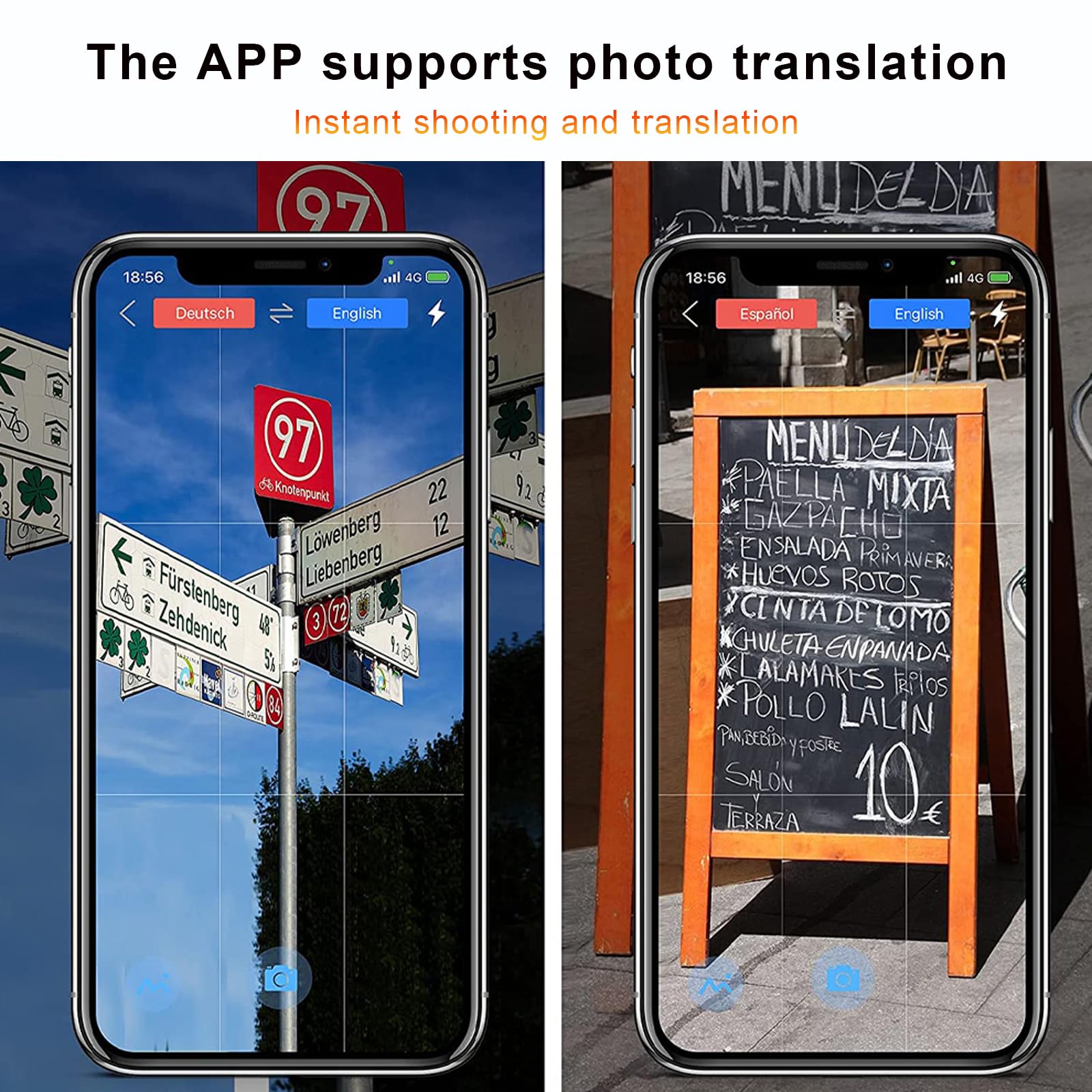 Instant Language Translator Device, Real-time Two Way Language Translator, Ai Voice Translator Device in 137 Languages, Mini Pocket Translator for Learning Travel and Business Communications