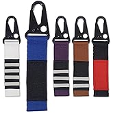 OKAPIS Jiu Jitsu Keychain BJJ Belt Promotion Gift Brazilian Jiu-Jitsu White Blue Purple Brown Black Belt Backpack Keyring