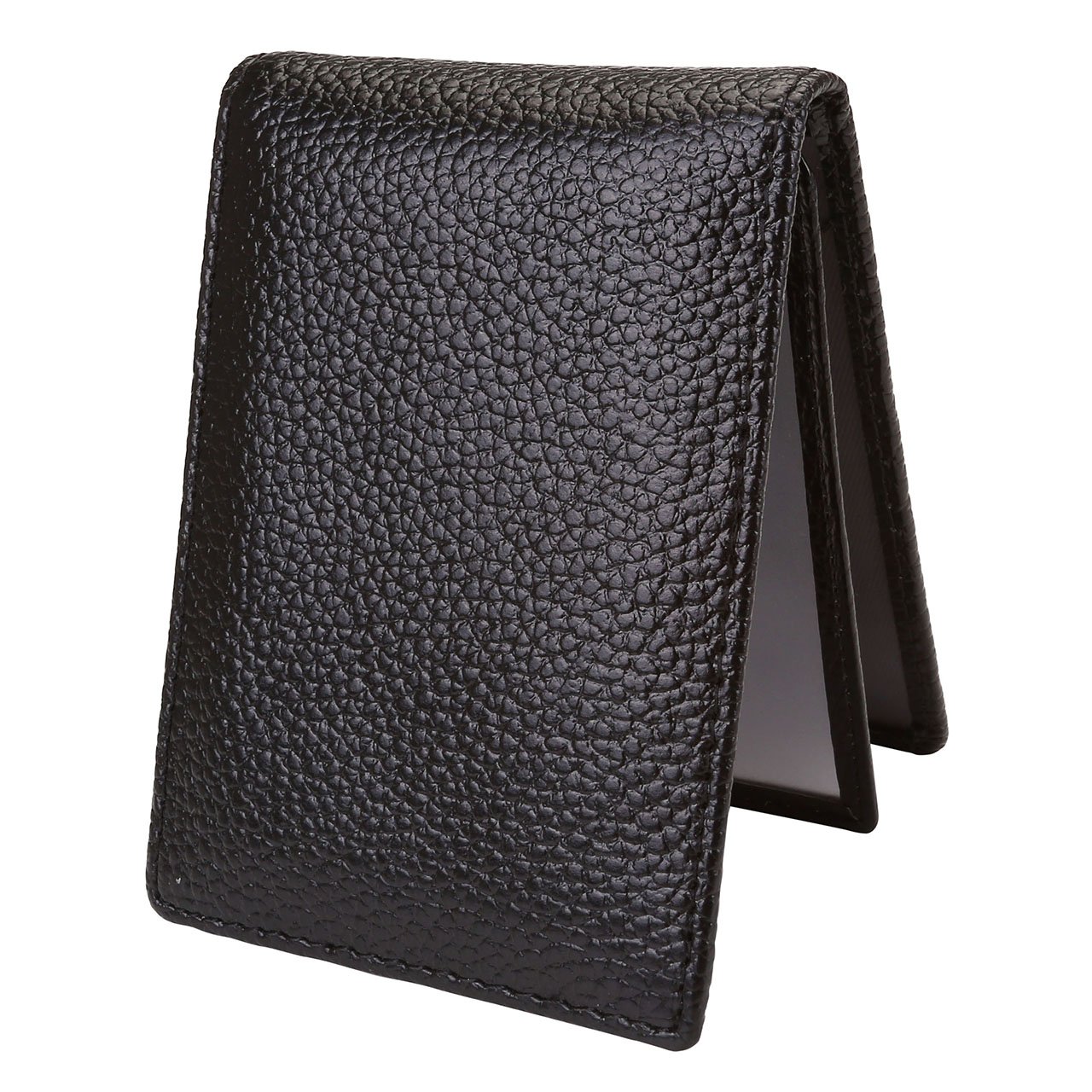 Ayliss RFID Blocking Leather Wallet Slim Minimalist Pocket Wallet Card Holder,Black