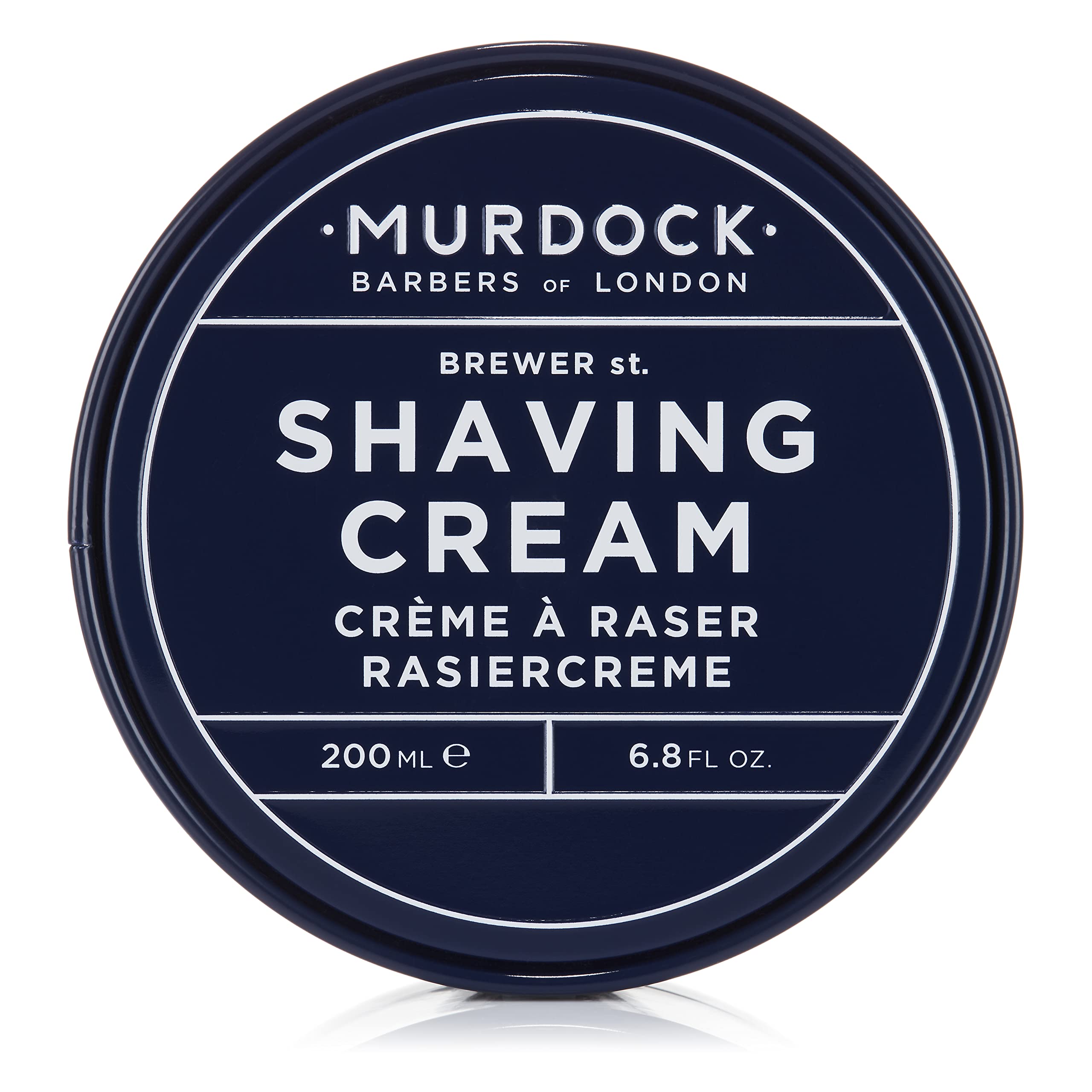Murdock London Shaving Cream | Rich Luxurious Texture Softens and Soothes | Made in England | 200ml