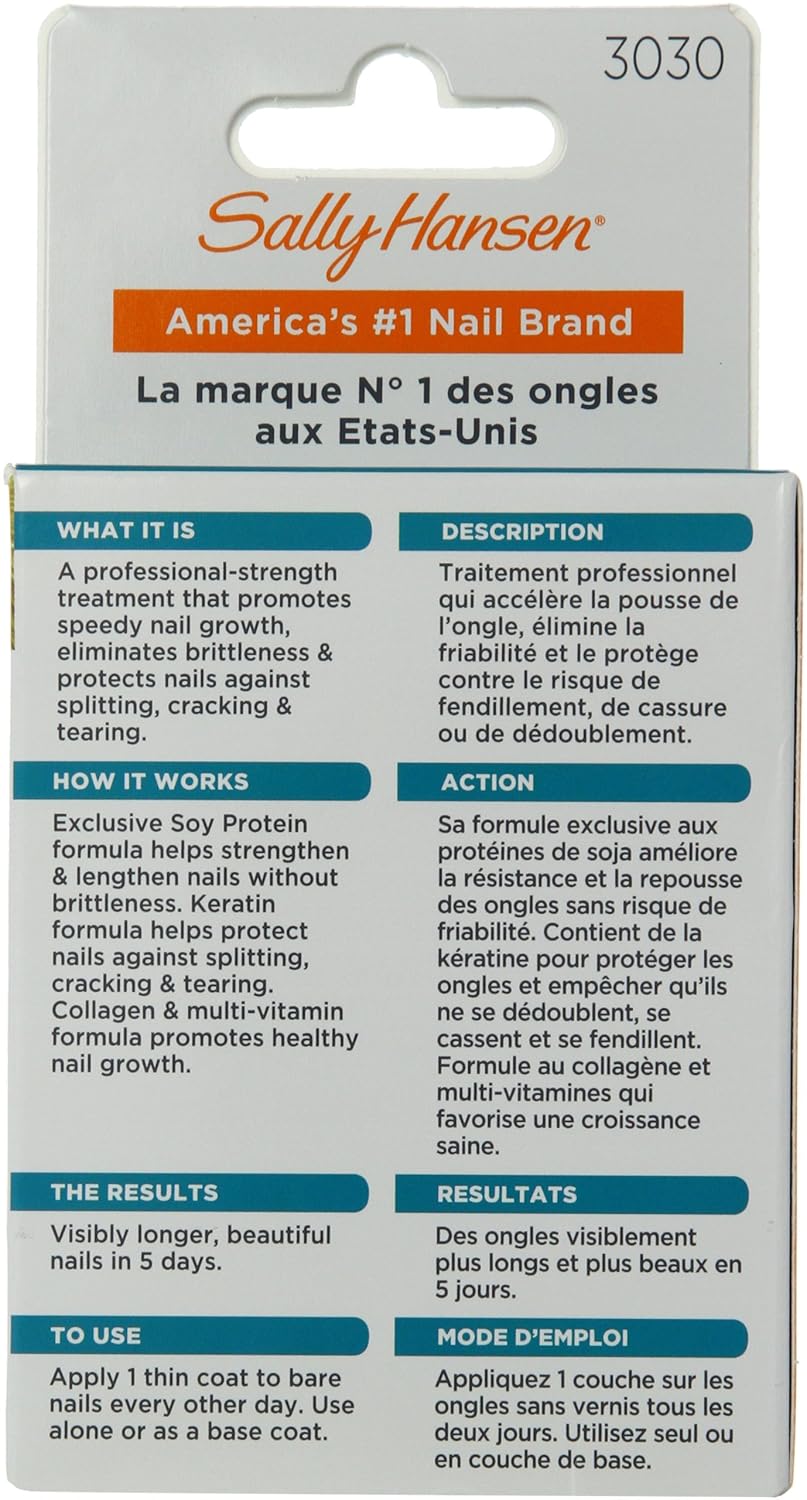 Sally Hansen Nail Treatment Nailgrowth Miracle Serum, 2 Count: Beauty