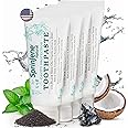 SprinJene Natural Fluoride Toothpaste for Healthy Teeth & Gums | Natural Toothpaste for Cavity Protection | 4 Pack