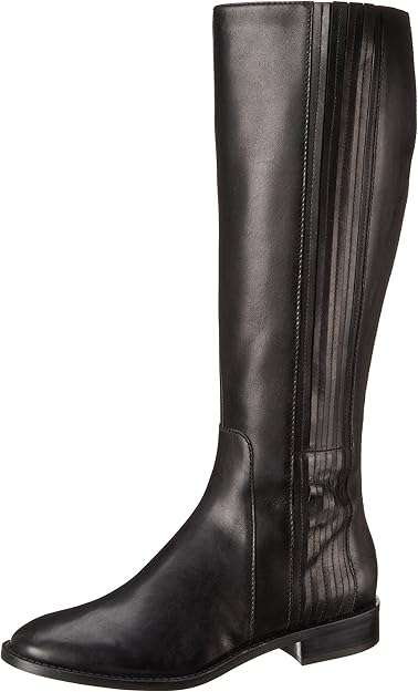 nine west black riding boots