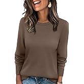 WIHOLL Sweaters for Women Lightweight Pullover Tops Long Sleeve Shirts Crewneck Fashion Clothing Fall Outfits 2026