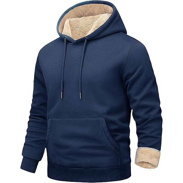 Amazon.com: GXAMOY Men's Winter Fleece Hoodies for Men Heavyweight