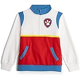 Paw Patrol Half Zip Sweatshirt Toddler to Big Kid Sizes (2T - 10-12)