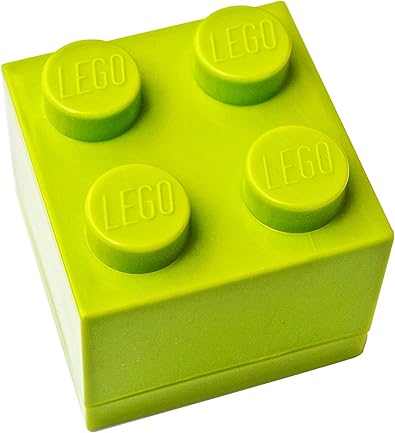 LEGO - Caja de regalo para joyas (verde lima), diseño de Lego: Amazon.es: Joyería