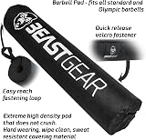 Beast Gear Barbell Pad Heavy Duty Cushion for Squat Hip Thrust view 7