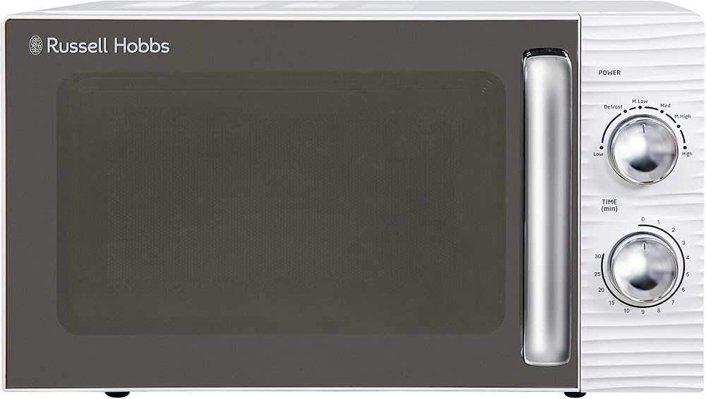 Russell Hobbs INSPIRE White 17 L Microwave RHM1731 Compact 5 Power Levels