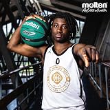 Molten GR Premium Rubber Basketball Size 7 Green Black Indoor Outdoor view 4