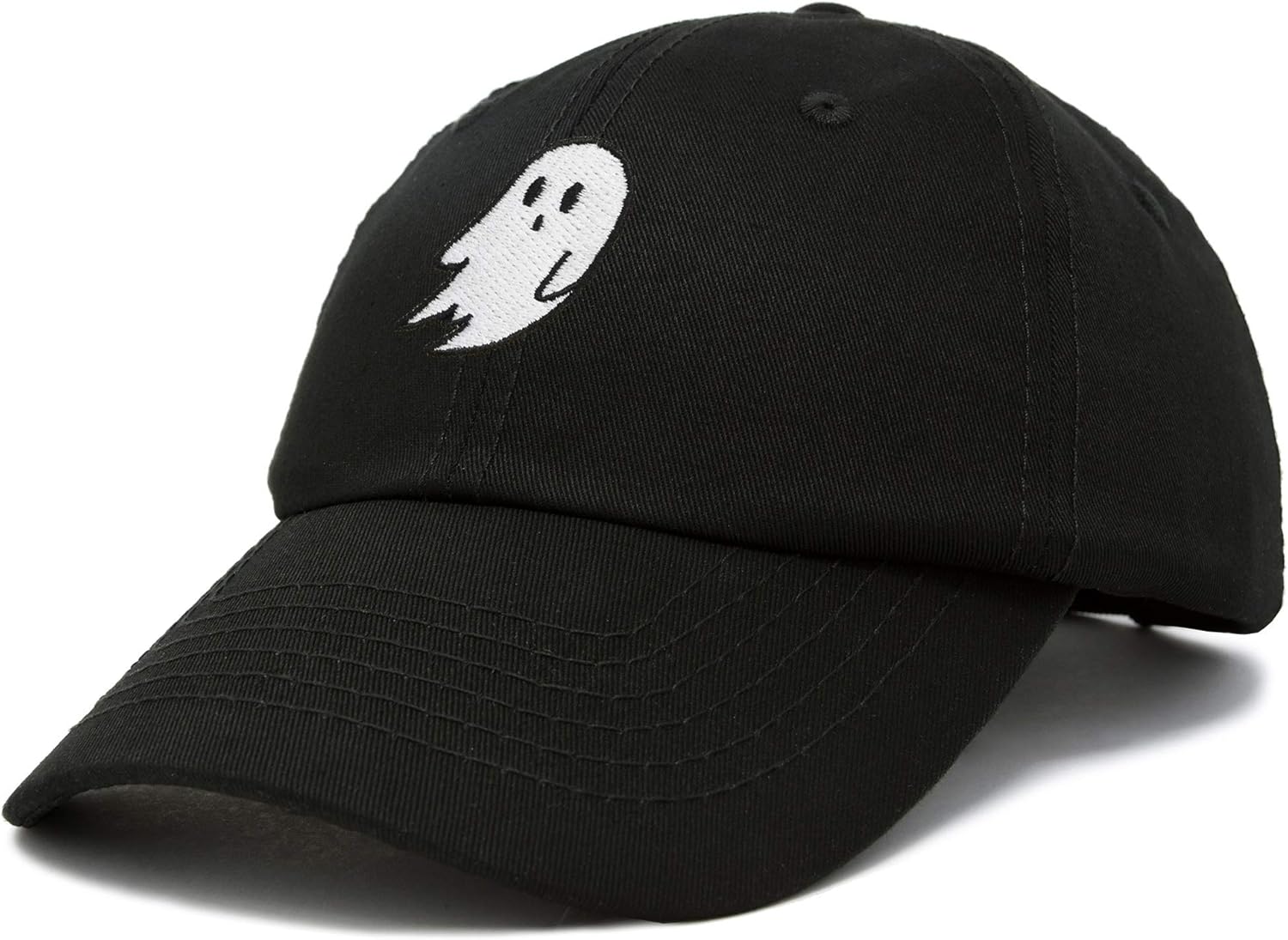 DALIX Ghost Embroidery Dad Hat Baseball Cap Cute Halloween in Black at  Women’s Clothing store