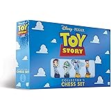 USAOPOLY Disney Pixar Toy Story Collector's Chess Set | Featuring Toy Story 4 Characters - Jessie, Buzz Lightyear, Bo Peep, W