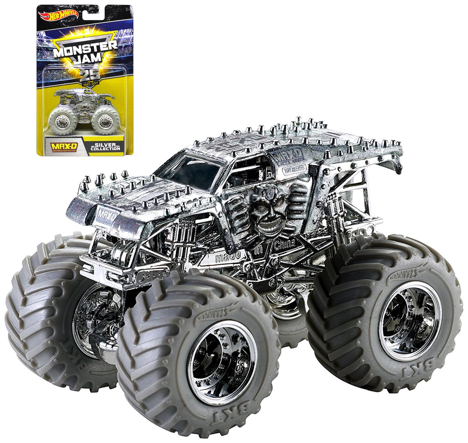 hot wheels monster jam 25th anniversary collection set