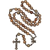 Intercession Our Father Sacred Handmade Solid Wood Rosary