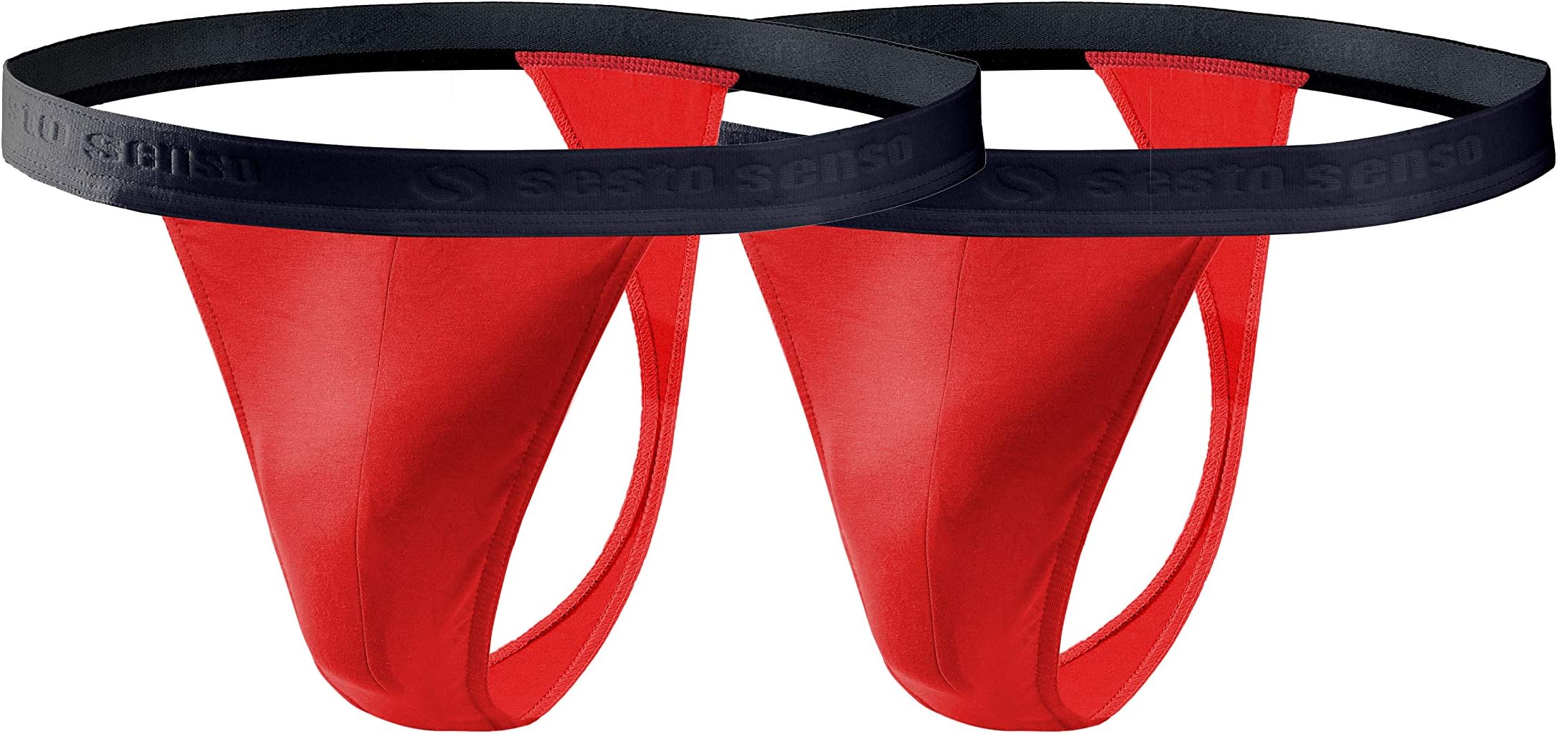 Mens Gstring Underwear Cotton 1/4 Pack Sexy Thong Panties