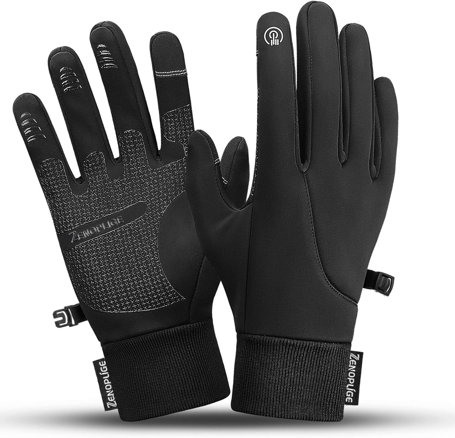 AOPREL Touchscreen Handschuhe - Winddichte Winterhandschuhe Für Fahrrad & Outdoor