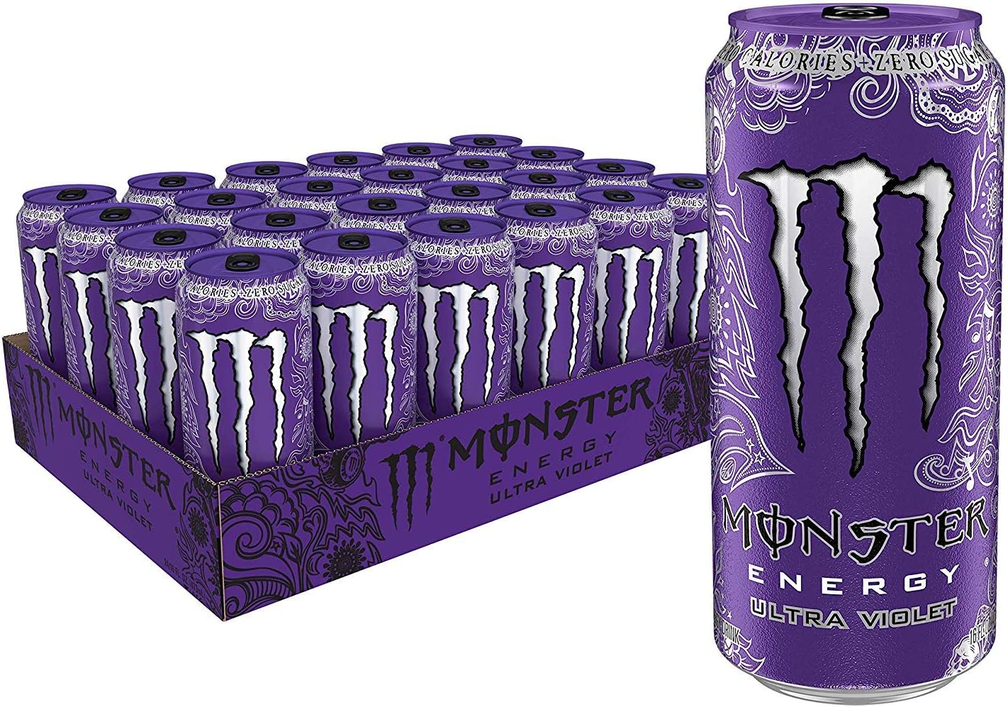 Monster Energy Drinks Ultra Violet