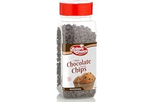 BAKER'S CHOICE Chocolate Flavored Mini Chocolate Chips – Baking Ingredient, Topping and Decoration Candy for Ice Cream, Desserts and Baked Goods, Non Dairy, Kosher - 9 oz. - Baker’s Choice