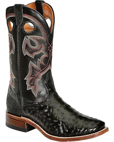 botas exoticas de avestruz