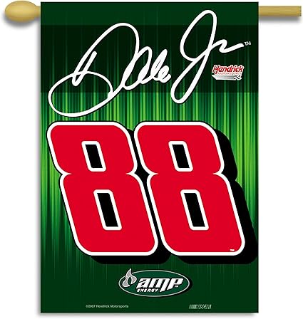 Amazon Com Nascar Dale Jr 88 Amp 2 Sided 28 By 40 Inch Banner