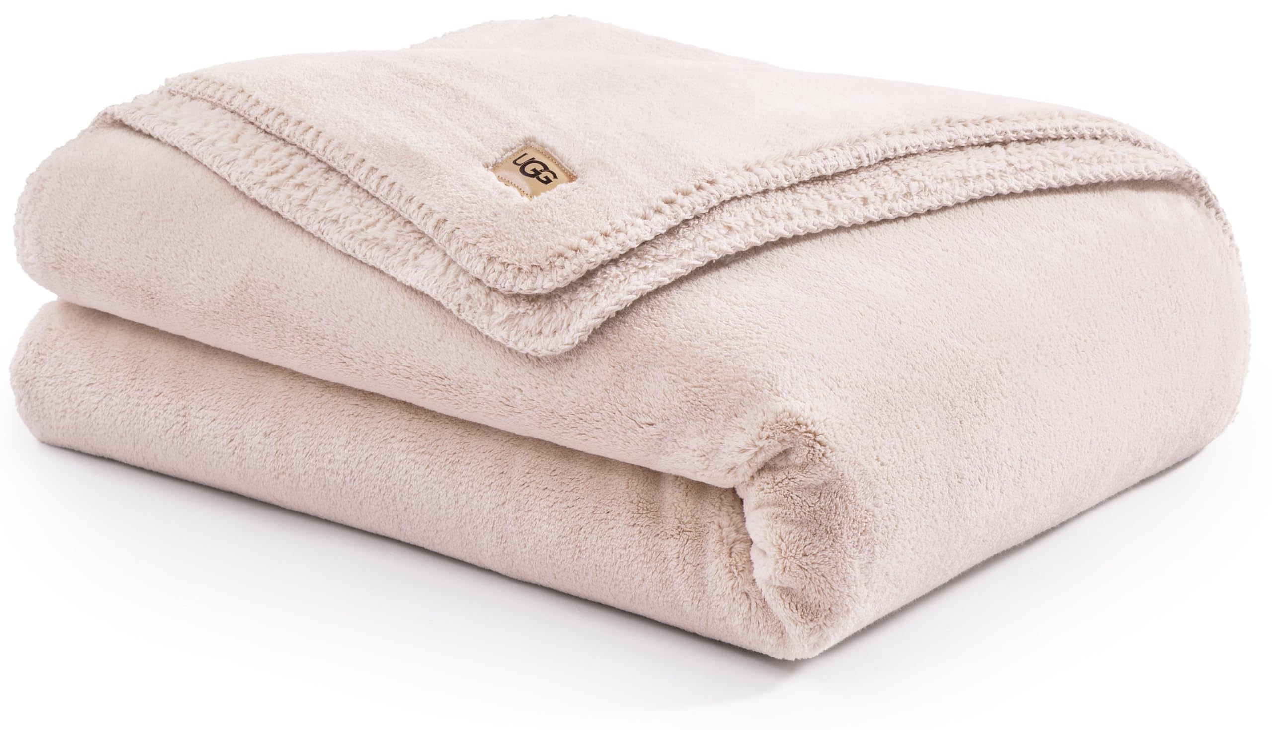 Photo 1 of **DIRTY**UGG Plush Twin Blanket, Soft Cozy Fleece Blanket for Bed, Luxury Fluffy Oversized Throw for Couch, Washable Hypoallergenic Twin Bedding, 66" x 90", Quartz Pink (Whitecap)