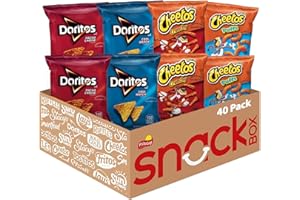 Frito Lay Doritos & Cheetos Mix Variety Pack, (Pack of 40)
