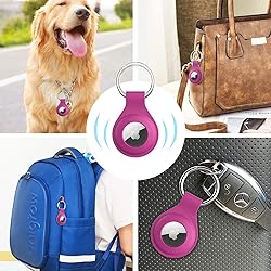 JETech Silicone Case for AirTag 2021 with