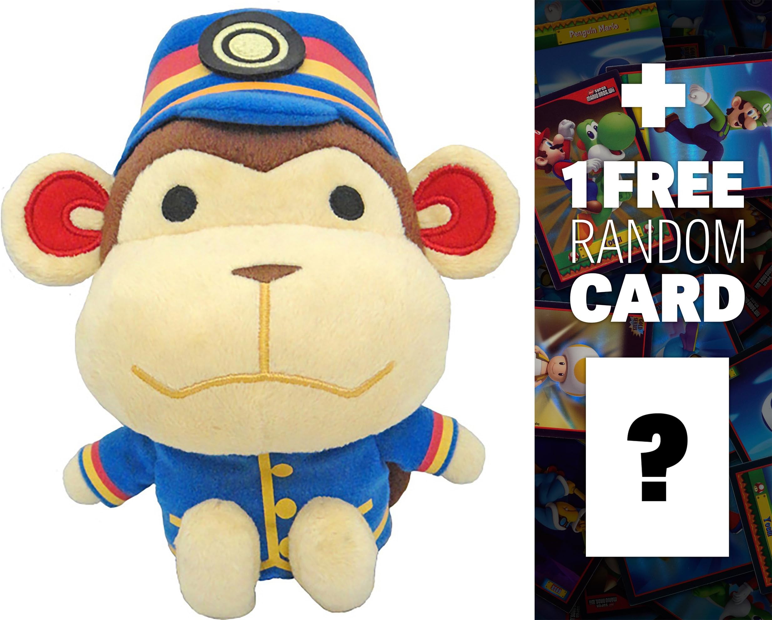Animal Crossing Porter: ~7" Mini-Plush + 1 Free Official Nintendo Fun Card Bundle
