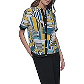 Karl Lagerfeld Womens Multi Collared Essential Camp Shirt Buttom Down