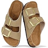 Project Cloud 100% Genuine Leather Flat Sandals for Women 2026 Comfortable Beach Essentials Womens Sandals Memory Foam Vacation Essentials Slides for Women Footwear (Santorini)