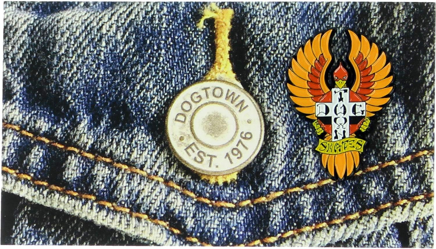 Dogtown Skateboards Bigfoot Enamel Pin