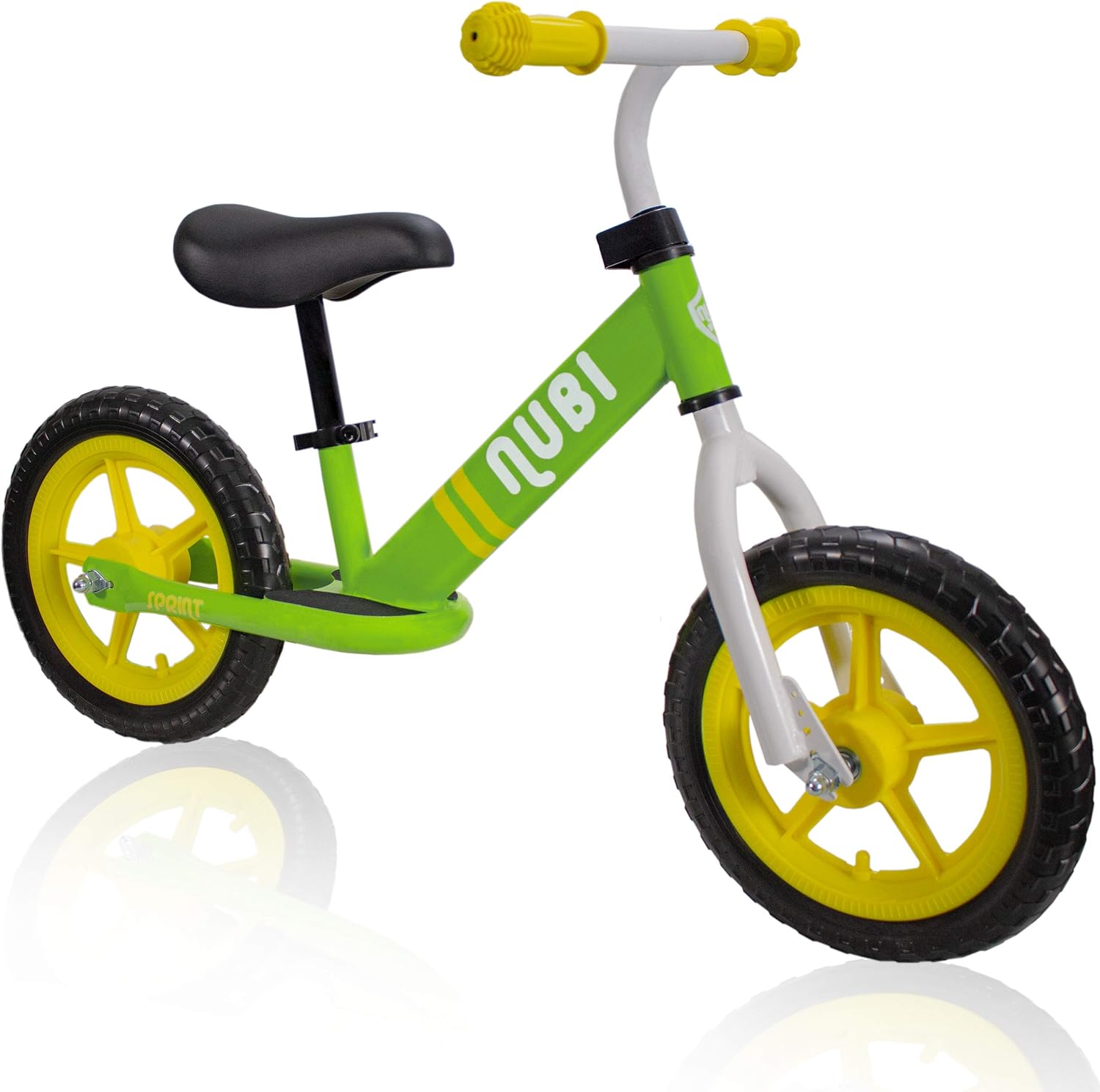 yellow toddler bike
