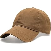 FURTALK Unisex Vintage Washed Unstructured Baseball Cap Washed Cotton Adjustable Dad Hat