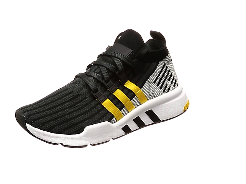 adidas originals eqt support mid adv trainers in black cq2999