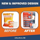 Bramble Adhesive Body Warmers 40 Pack Ultra-Thin Patches Air-Activated view 7