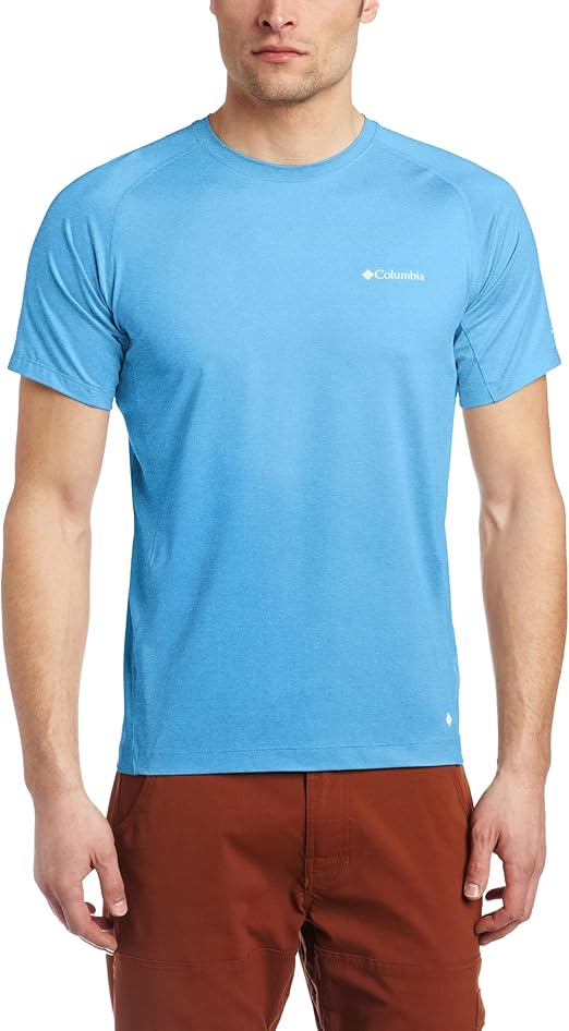 Columbia Men's High and Dry Short Sleeve Crew Tee Amazon.co.uk Clothing